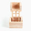 Hamster Natural Wooden House Hamster Climbing Toy Small Pet Toys for Hamster Squirrel Guinea Pig Rat Small Animals Accessories