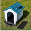 Outdoor kennel with toilet, sun protection in summer, universal in all seasons, outdoor rain-proof dog house, warm in winter, s