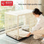 Alice Resin Dog Cage with Toilet Dog Fence Cat Cage Household Dog Cage Medium Size Indoor  Large