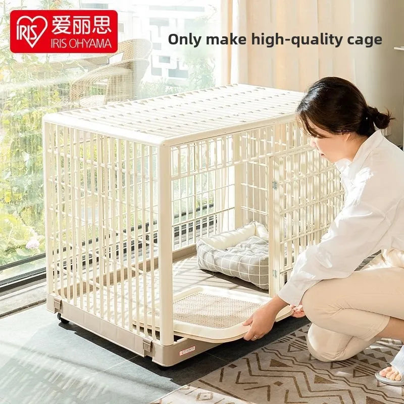 Alice Resin Dog Cage with Toilet Dog Fence Cat Cage Household Dog Cage Medium Size Indoor  Large