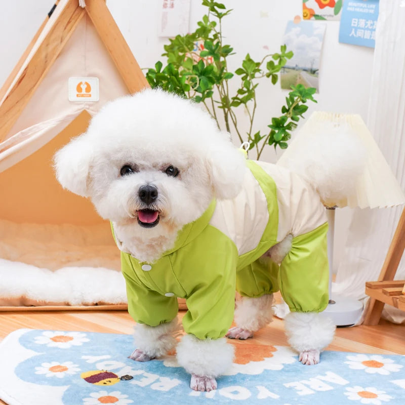 Dog Waterproof Jacket Luxury Dog Clothes Autumn Winter Pet Coat Cat Costume Dog Clothing Chihauhua French Bulldog Warm Clothes