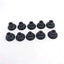 10Pcs Transparent Black Aquarium Suction Cup Air Tube Holder Sucker for Fish Tank Pump Oxygen Air Tube Fixing Clip Accessories