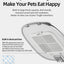ROJECO 4L Automatic Pet Feeder Button Version Auto Cat Food Dispenser Accessories Smart Control Pet Feeder For Cats Dog Dry Food