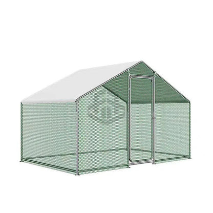 wholesale high quality chicken coop with sunshade, 4x3x2m easy assembling chicken coop pet cage