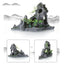Resin Aquarium Rockery Mountain Decoration Artificial View Rock Cave Stone Tree Fish Tank Ornament Pet Supplies Home Decor New