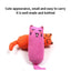 Catnip Toys Cute Thumb Plush Pillow Teeth Grinding Bite-resistant Teasing Relaxation Cat Chew Toy Pet Accessories