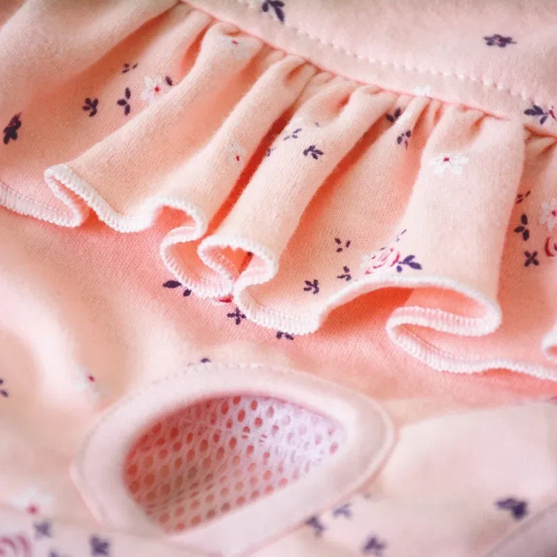 Dots Pet Dog Shorts Diaper Sanitary Physiological Pants Puppy Jumpsuit Sanitary Brief Panties Menstruation Underwear Briefs