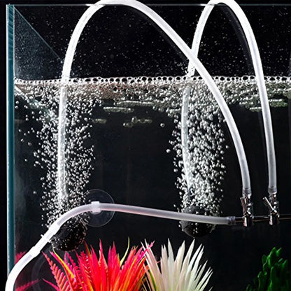 1Set Aquarium Oxygen Pump Hose Air Bubble Stone Plastic Connector Acessorios Fish Tank Air Pump Connector Control Valve Supplies