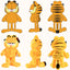 Original GARFIELD FAMILY Kawaii Soft Plush Toys Cute Cartoon Garfield Cat Odie Stuffed Animals Peluche Dolls Birthdays Gifts Kid