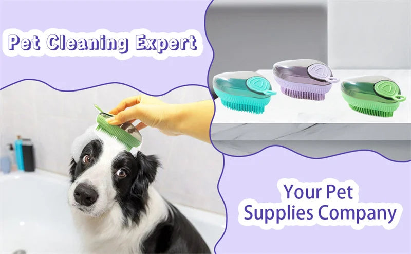 Multifunctional Pet Hair Comb for Dogs Cats Animals Massage Cat Dog Bathing Brush Maltese mascotas Grooming Accessories Supplies