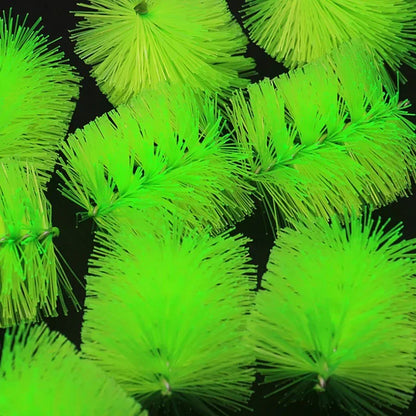 6pcs Aquarium Filter Brush Nylon Skimmer Brush Replacement Filtration System Aquarium Fish Tank Cleaner Tools Noise Reduce New