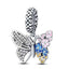 New 925 Sterling Silvering Butterfly Bees Bird Charm of ley 925 Chain Beaded Fit Original Pandora Bracelet DIY Ladies Jewelry