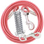 Steel Wire Dog Tie Out Cable, Dog Runner for Yard, Durable Superior Clips, Silver Dog Chains