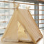 Pet Tent Cat Kennel Available in All Seasons Dog Tent with Thick Cushion Portable Removable Washable Closed