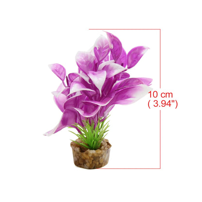 UXCELL Aquarium Artificial Plants Underwater Plastic Water Grass Aquatic Leaves Decoration For Fish Tank Ornament Accessories