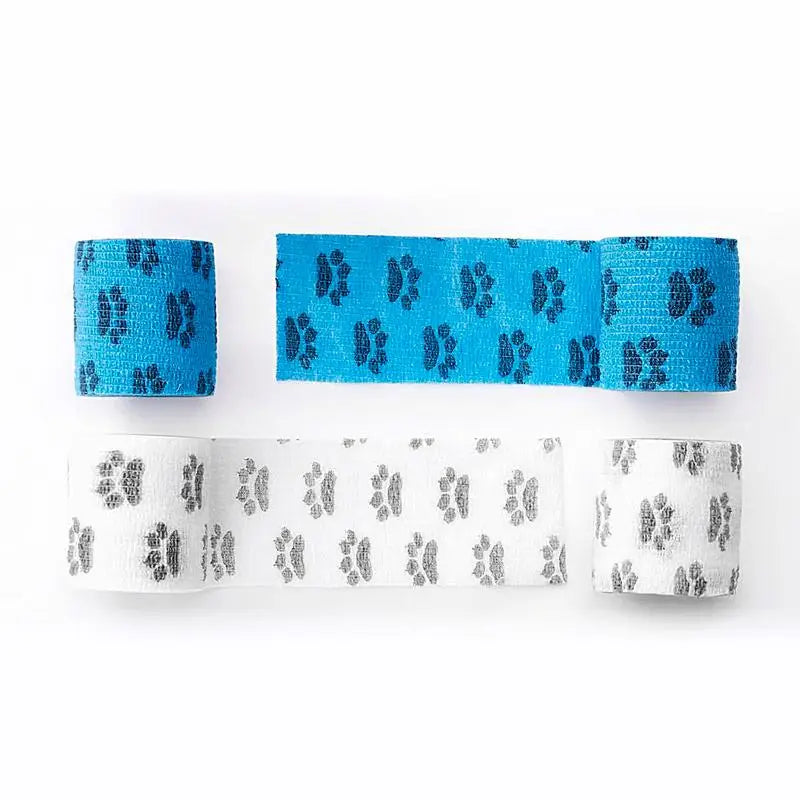 Self Adhesive Bandage Wrap Dog Bandage Shoes Pet Self Adhesive Bandage Dog Cohesive Bandage Multifunctional Pet Wound Care