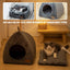 New Triangle Cat Nest New Deep Sleep Comfort In Winter Cat Bed Closed Cat House Pet Nest Safe Pet House Pet Supplies