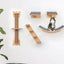 Wall Mounted Cat Climbing Shelves For Cat Corner Step With Guardrail Arch Platform Suit for Kitten Relax Non-slip & Widen Step