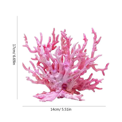 Aquarium Coral Simulation Fish Tank Plants Landscape Decoration Multiple Colour Aquarium Decor Aquariums Freshwater Accessories