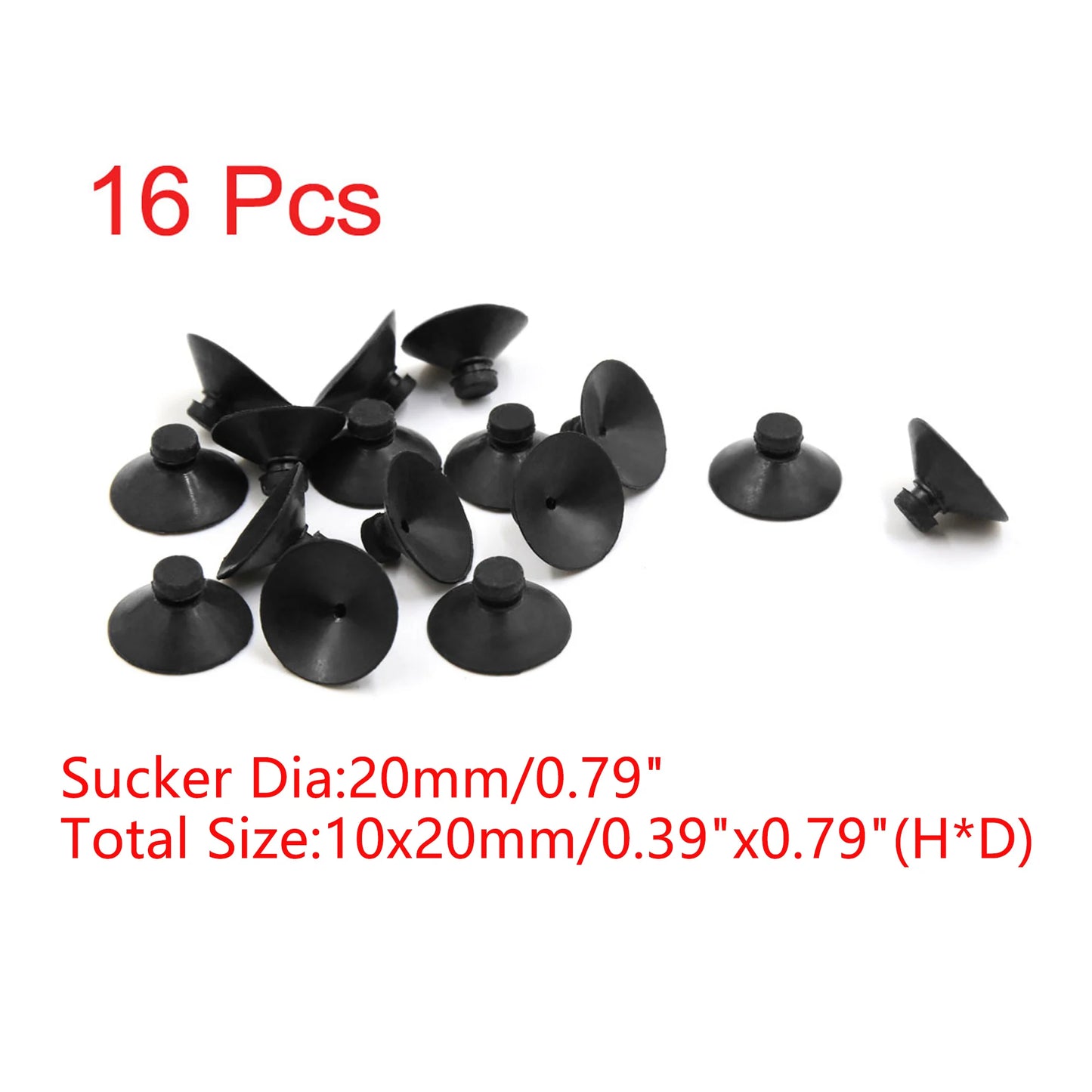 UXCELL Aquarium Suction Cup Holder Sucker for Air Line Pipe Heater Tube Clamps Hose Suction Cups Fish Tank Pets Accessories