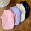 Spring and winter new warmth German velvet cat dog base coat pet clothes Teddy cat Fadou corgi smiling face pattern pet clothes