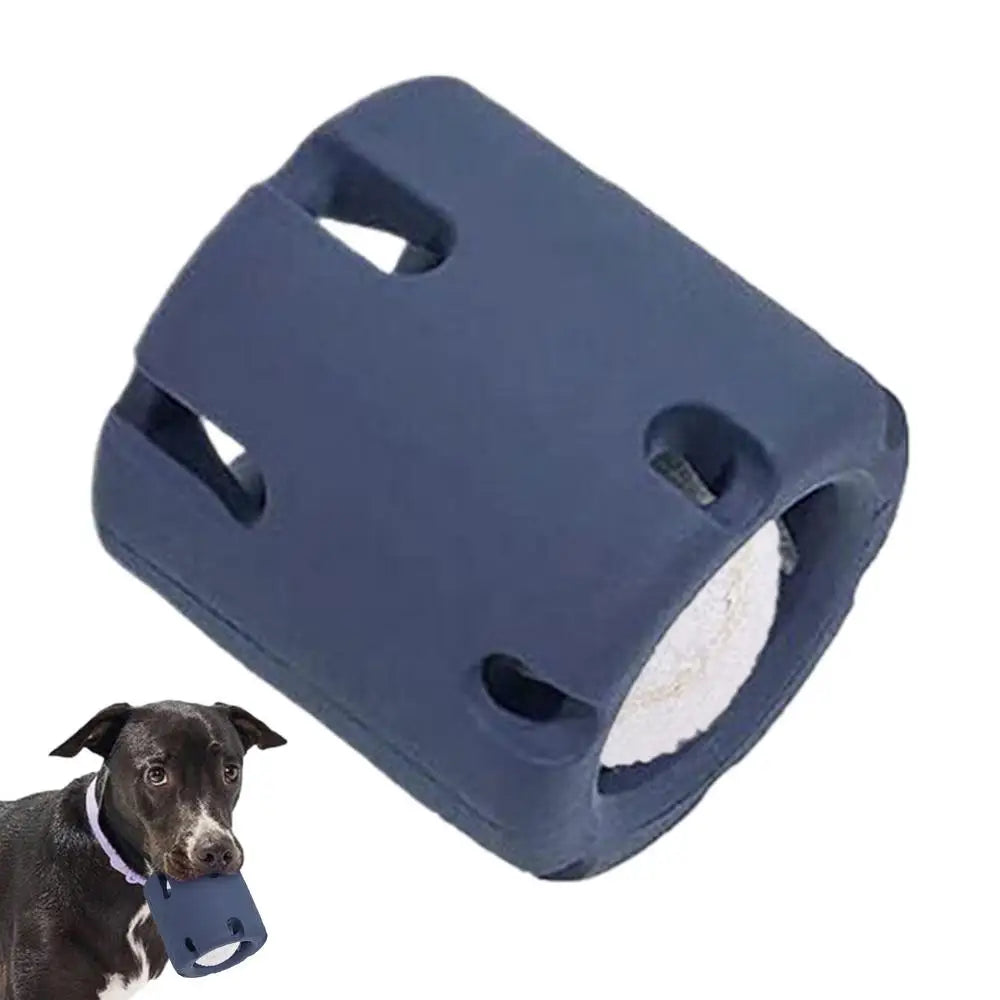 Dog Tennis Tumble Interactive Toy Pet Training Ball Rubber Heavy Duty Tennis Ball Cup Toy Puppy Chewing Dispensing self Play Toy