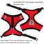 Pet Harness Adjustable Vest Walking Traction Rope Set for Dog Collar Breathable Mesh Harness for Small Medium  Cat Collar