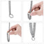Chain Dog Training Choke Collar Adjustable Double Row Stainless Steel Chain Slip Collar Strong & Durable Dog Slip P Chain Collar