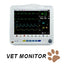 BPM-KC4V Animal Cages with Wheels Movable Dog Cat Used ICU Stainless Steel Veterinary Cage