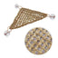 Crab grass mat With 3 Suction Cups Grass Woven Lizard Hammock Hanging Swing Bed Birds Lizard Mat Pet Bed Pet Mat Lizard Nest