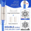 Steel Wire Dog Tie Out Cable, Dog Runner for Yard, Durable Superior Clips, Silver Dog Chains