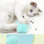 Interactive Ball Smart Cat Toys Plush Electric Catnip Training Toy Kitten Touch Sounding Pet Product Squeak Toy Ball