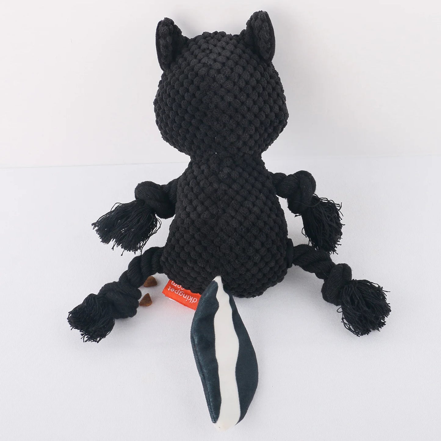 Dog Plush Toy Products Bite-resistant Plush Stuffed With Squeaky Tibetan Food Interactive Pet Dog Toy Skunk Fleece Squeak Toys
