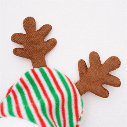 Christmas Designer Pet Dog Clothes Soft Fleece Cosplay Winter Outfits Chihuahua Puppy Sweatshirt Deer New Year Cat Clothing