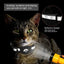 Reflective Cat Collar Pet Cat Adjustable Vest Anti-Lost Safety Release Buckle Cat Neck Waring  with Removable Bell for Camping