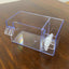 4 in 1 Fish Tank External Filter Box Acrylic Filter Dry and Wet Separation Small Silent External Suspend Aquarium Drip Overflow