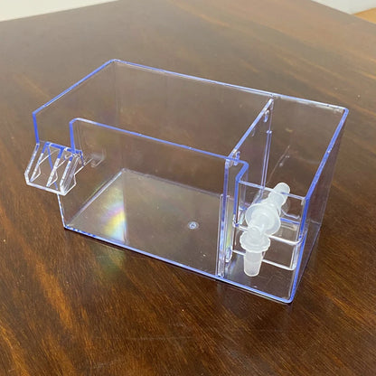 4 in 1 Fish Tank External Filter Box Acrylic Filter Dry and Wet Separation Small Silent External Suspend Aquarium Drip Overflow