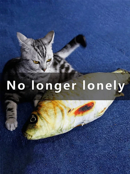 1set/2pcs Simulation Fish Cat Toys For Grinding Teeth And Playing Cat Entertainment Toys Decompression Toys Interactive Toy