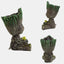 Cute Tree Man Figurine Aquarium Decoration With Air Bubble Driftwood Statue Multifunction  Fish Tank Background Ornament Shelter