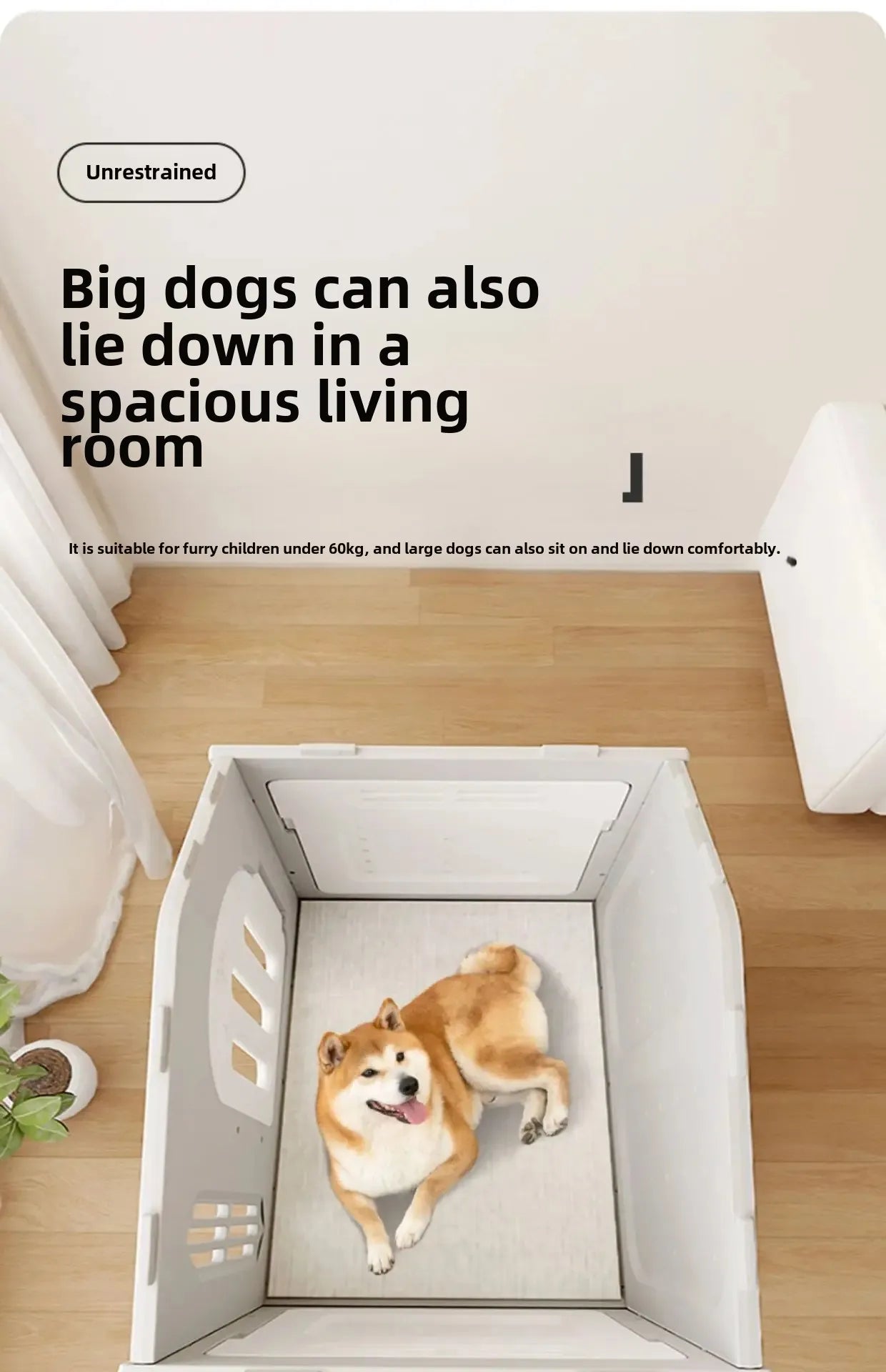 Outdoor All-season Universal Winter Warm Removable Dog House  Kennel Dog Cage
