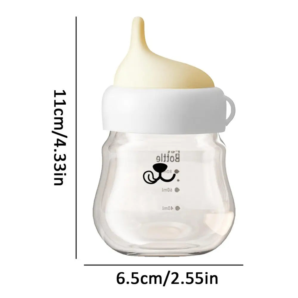 Feeding Bottle For Kittens Puppies Kitten Nursing Bottles Pet Anti-Choke Milk Feeder Non-Bloating Portable Preferred NewbornUse