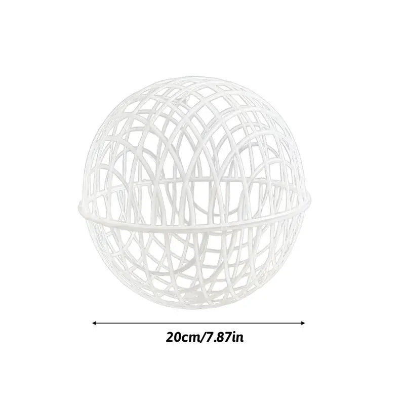 Ball Cage For Chickens Movable 3 Pieces Chicken Orb Ball Cage Pet Safety Chicken Cage Ball-Shaped Chicken Hamster Ball Cage