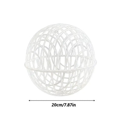 Ball Cage For Chickens Movable 3 Pieces Chicken Orb Ball Cage Pet Safety Chicken Cage Ball-Shaped Chicken Hamster Ball Cage