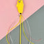 Cat Toy Cat Teaser Sticks Plastic Fruit Doll Cat Teaser Stick With Cat Mint Tassels Inside Self Hi Cat Toy