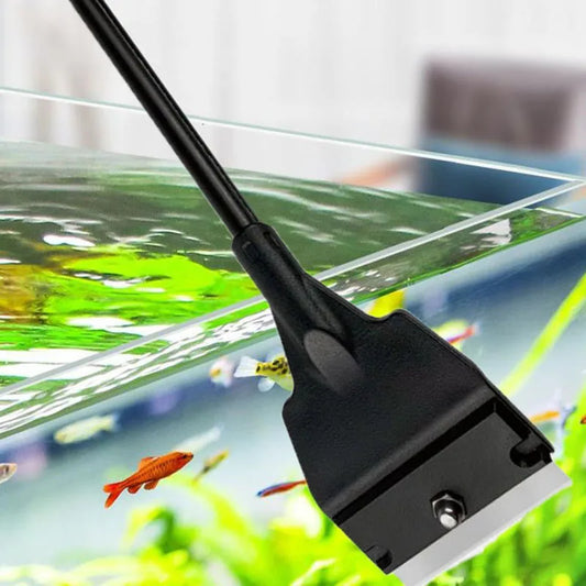 Wide Blade 6cm Light Weight Aquarium Algae Remover Scraper Blade Fish Tank Aquatic Water Plant Grass Cleaning Tools Accessories