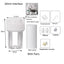 External Aquarium Canister Filter Quiet Sponge Filter Bucket No Pump Suitable for Small Fish Tanks Wall Mounted filter bucket