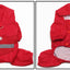 Dogs Raincoat Adjustable Puppy Dog Raincoat Waterproof 4 Legs Raincoat for Small Dogs Outdoor Pet Poncho with Reflective Strap