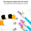 1 PCs New Elastic String Imitated Furs Bug Funny Cat Stick Suitable for Cats