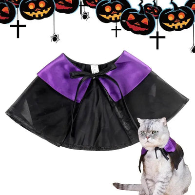 Pet Dog Cat Witch Hat Bandana Cosplay Prop Halloween Fancy Dress Costume Outfit Cat Costumes Photo Props Headwear
