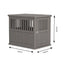 High Quality Factory Price Outdoor Waterproof Plastic Dog Kennel for Dogs Plastic Pet Large House
